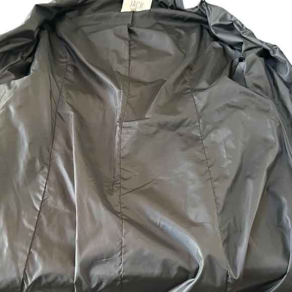 Jack by BB Dakota Black Tweed Coat Button Closure with Tie Belt Size XS - Picture 2 of 11